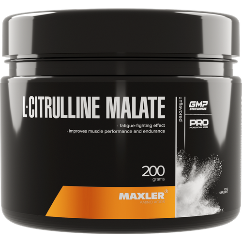 аминокислота цитруллин strimex citrulline malate нейтральный 90 шт Аминокислота Maxler L-Citrulline Malate, нейтральный, 200 гр.