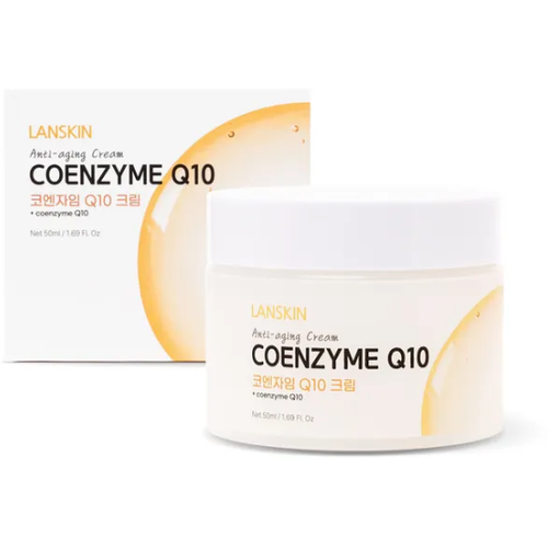 LanSkin Anti-Aging Coenzyme Q10 Cream Омолаживающий крем для лица с коэнзимом Q10 50 мл сыворотка для лица lanskin anti aging ampoule coenzyme q10 50 мл