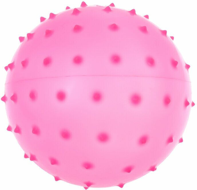 Мячик массажный, матовый пластизоль, d=12 см, 24 г, микс - фотография № 3
