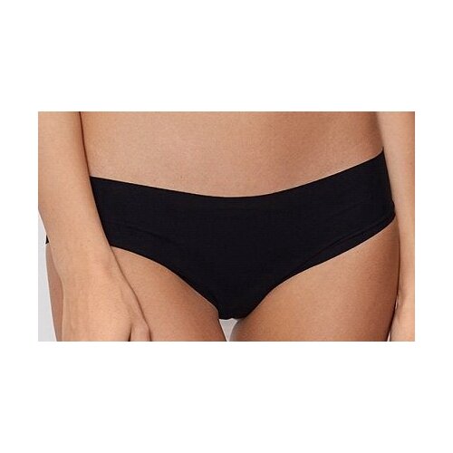 фото Laete трусы слипы бесшовные с низкой посадкой, размер xl(50), черный