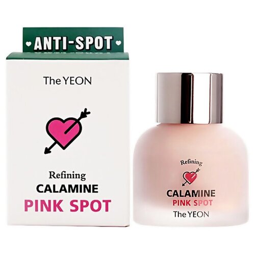 The YEON Средство точечное от акне - Refining calamine pink spot, 15мл точечное средство для борьбы с акне ac clean up pink powder spot 15мл