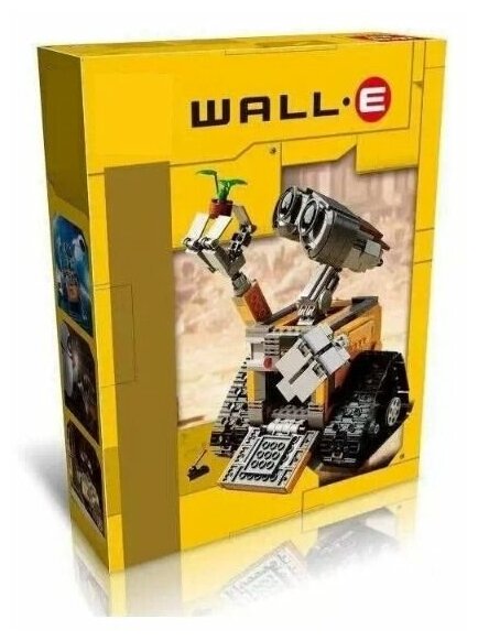 Конструктор Валли/ Робот Валли (Wall E)/ 687 деталей/ 8886