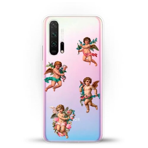 фото Силиконовый чехол ангелочки на honor 20 pro andy & paul