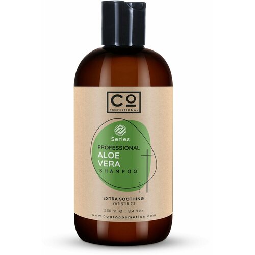 Шампунь с алоэ вера CO PROFESSIONAL Aloe Vera Shampoo, 250 мл шампунь алоэ вера co professional aloe vera shampoo 400 мл