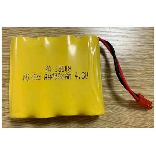 Аккумулятор для радиоупавляемой модели Ni-Cd 400mAh, 4.8V, JST для Huina 1331 HUI NA TOYS HNB-80060