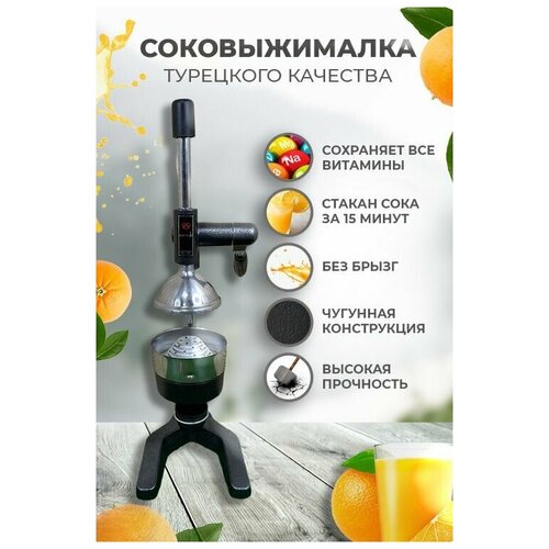 Соковыжималка пресс Damiral 1803 для цитрусовых и граната 1150000₽