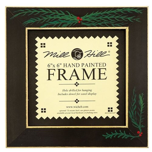 Рама Mill Hill GBFRFA16, 20.3х20.3 см, черный