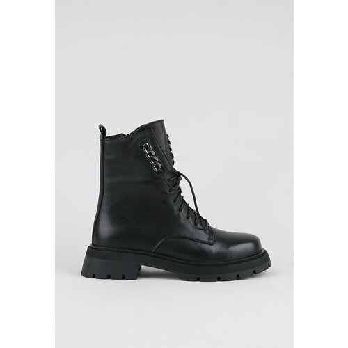 фото Ботинки mario berlucci, демисезонные,натуральная кожа, размер 37, черный