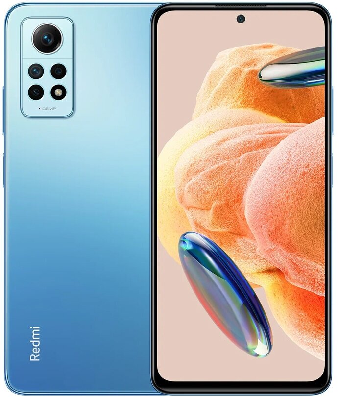 Смартфон Xiaomi Redmi Note 12 Pro 4G 8/256 ГБ RU, Dual nano SIM, голубой