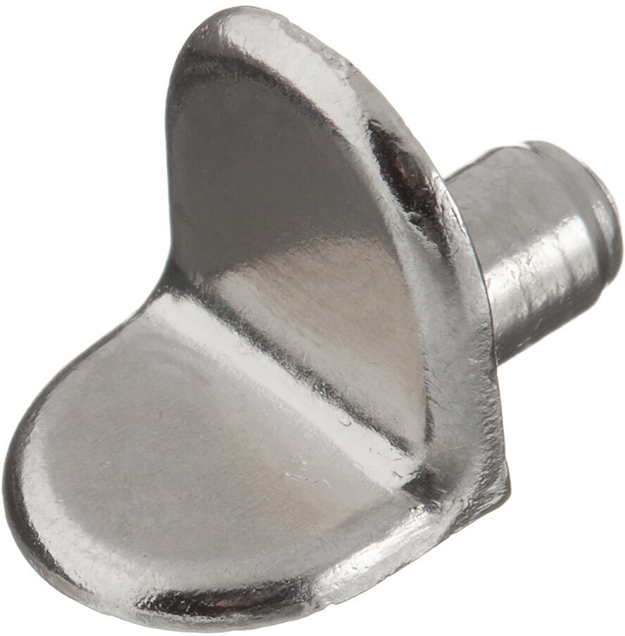 Полкодержатель Г-образный d5 мм никель (4 шт.)