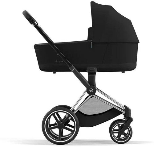 Универсальная коляска CBX by Cybex Priam IV Rosegold, 3 в 1, deep black, цвет шасси: Rosegold