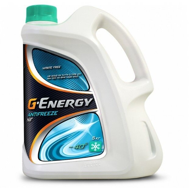 Антифриз G-Energy Antifreeze NF 40, 5 кг