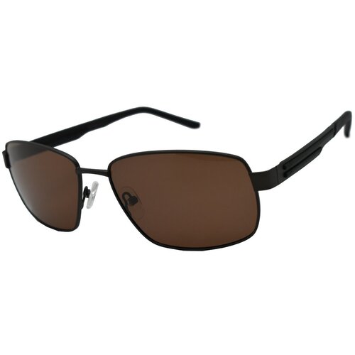 Солнцезащитные очки Elfspirit, прямоугольные, оправа: металл, поляризационные, с защитой от УФ, для мужчин, черный