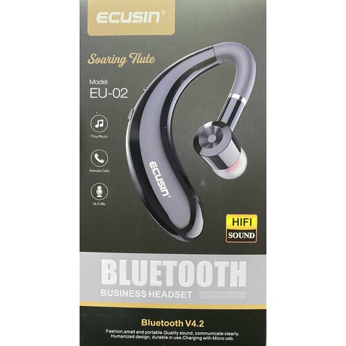 Bluetooth Гарнитура Наушник Беспроводная Ecusin EU-02