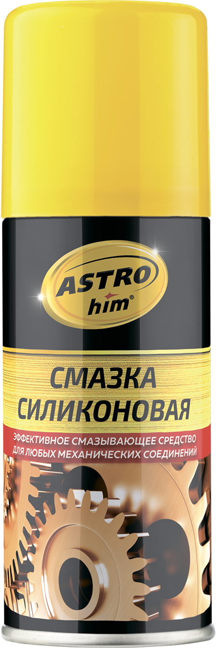 Силиконовая смазка Astrohim, 140 мл, аэрозоль, АС - 4611