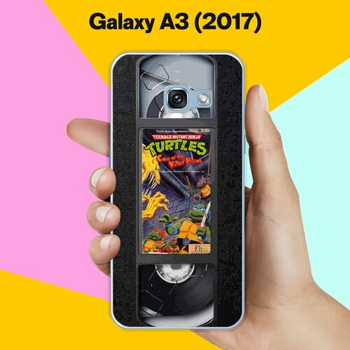 Силиконовый чехол на Samsung Galaxy A3 (2017) Черепашки / для Самсунг Галакси А3 2017 пластиковый чехол акварельные цветы на samsung galaxy a3 2017 самсунг галакси а3 2017