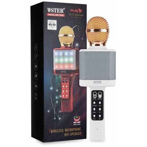 WSTER WS-1828 Микрофон для караоке bluetooth