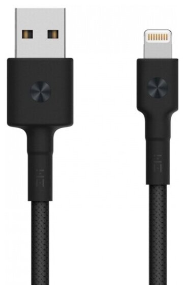 Кабель Zmi USB-A - Lightning, MFi, 2м (AL881) черный
