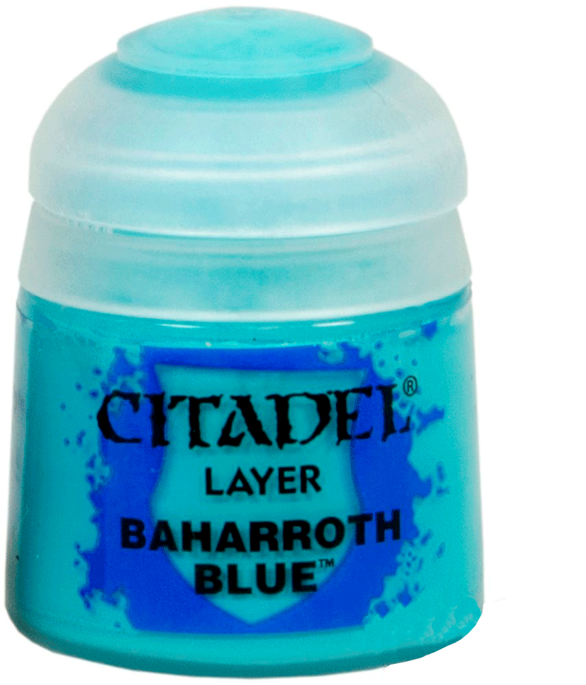 Краска акриловая Citadel Layer Baharroth Blue 22-79 (12 мл)