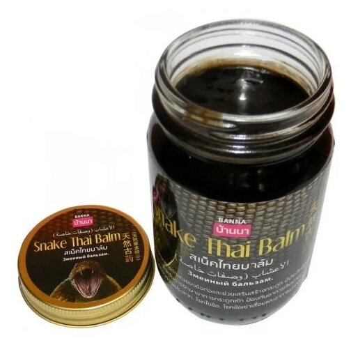 Набор бальзамов Banna Scorpion Thai Balm + Tiger Thai Balm + Snake Thai Balm, 150 г, 50 мл, 3 шт., 3 уп.