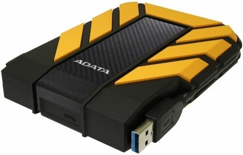 Внешний диск HDD 2.5' ADATA AHD710P-1TU31-CYL 1TB HD710 Pro USB 3.2 желтый