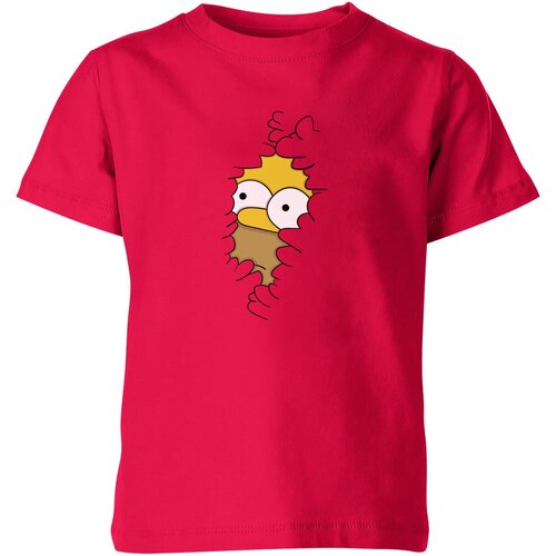 Футболка Us Basic, размер 14, розовый t shirt bart simpson house clothing homer simpsons sweatshirt costume men women simpson family shirt the simpsons homer 3d print