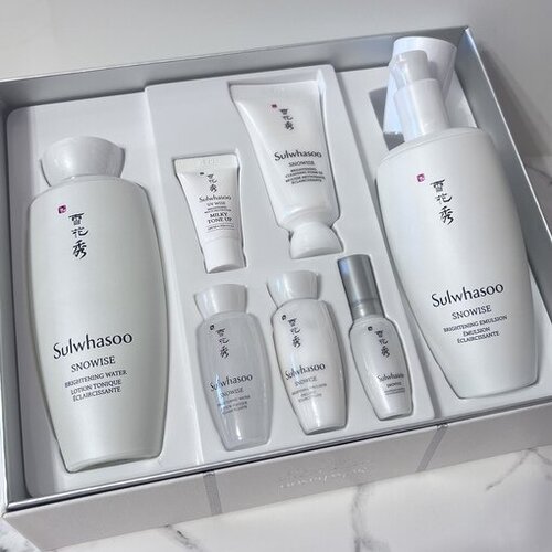 Sulwhasoo эффективный, отбеливающий набор для кожи (2pcs) Snowise Brightening Daily Routine