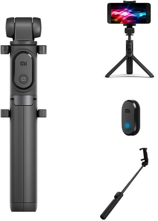 Монопод-трипод Xiaomi Mi Selfie Stick Tripod Bluetooth XMZPG01YM, Чёрный (CH)