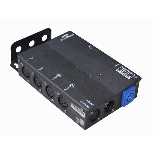 Anzhee DMX Splitter 4 оптический 4-канальный сплиттер dmx-сигнала сплиттер dmx-сигнала, 4 выхода