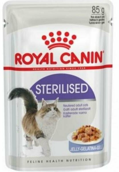 Royal Canin Кусочки в желе для стерилизованных кошек 1-7лет (Sterilized) 0.085 кг