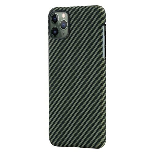 Чехол PITAKA MagEZ Case для iPhone 11 Pro MAX чёрно/желтый (полоска)