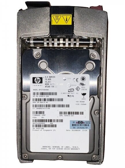 Жесткий диск HP 356914-008 72,8Gb U320SCSI 3.5" HDD