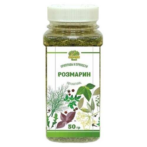 Organic Food Розмарин сушеный 50 гр. ПЭТ