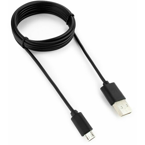 Набор из 3 штук Кабель USB 2.0 Cablexpert CC-mUSB2-AMBM-6, AM/microBM 5P, 1,8 м, черный набор из 3 штук кабель usb 2 0 cablexpert cc musb2 ambm 1mw am microbm 5p 1 м белый