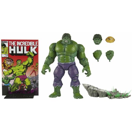 Фигурка Халк (Hulk) с аксессуарами - Marvel Legends, Hasbro фигурка жаба toad люди икс с аксессуарами marvel legends hasbro
