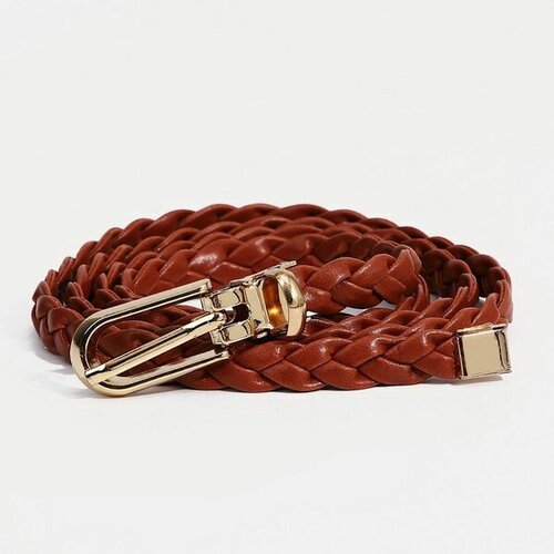 фото Ремень сима-ленд, размер 100, коричневый сима-лэнд