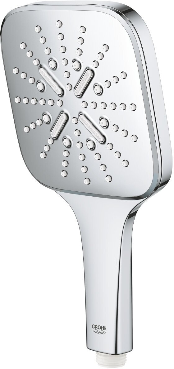 Ручной душ GROHE Rainshower SmartActive Cube 130, 3 вида струй, хром (26550000) — фото 1