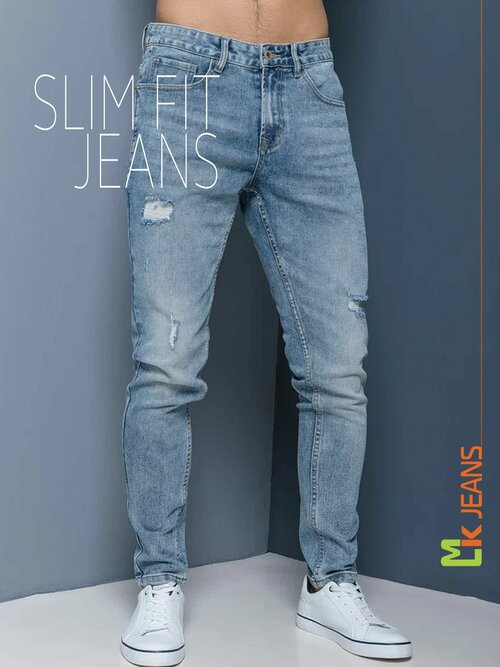 Джинсы мужские, AMERICANO DENIM WEAR зауженные к низу, прямые, джинсы для мужчин, стрейчевые узкие бананы, одежда