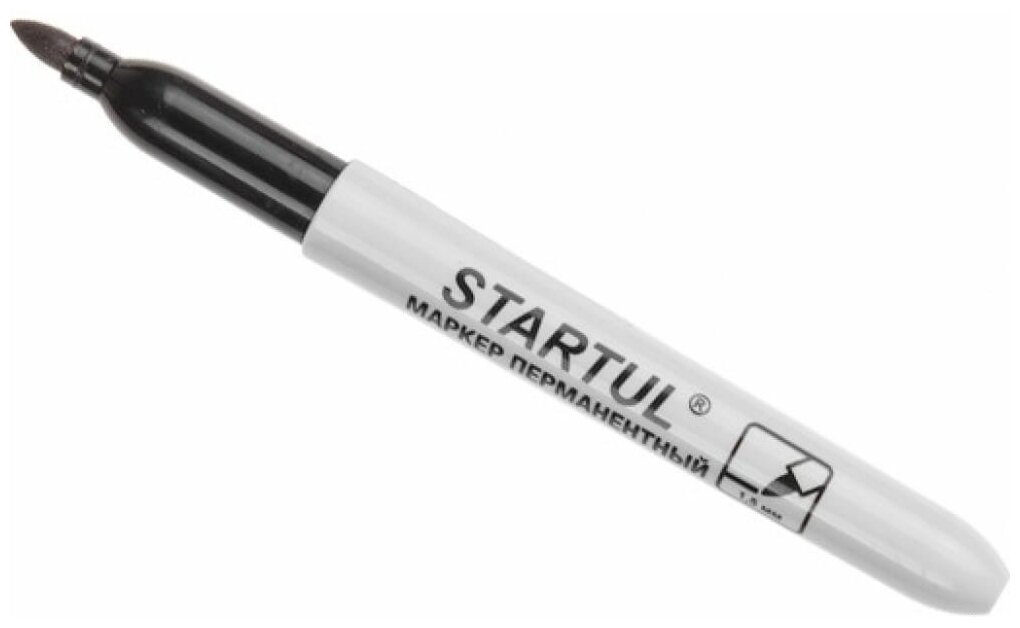 Маркер STARTUL ST4350-01 черный