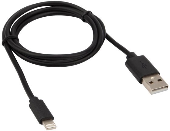 USB кабель для iPhone с разъемом Lightning (без отличий от оригинала), 1 м