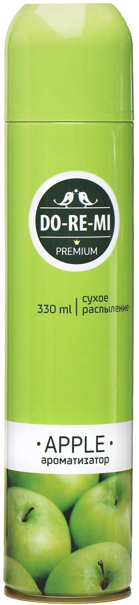 Освежитель воздуха DO-RE-MI Премиум Зеленое яблоко 330 мл