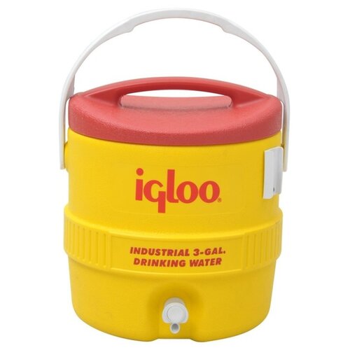 фото Вместительный изотермический пластиковый контейнер igloo 10 gal 400 series yellow