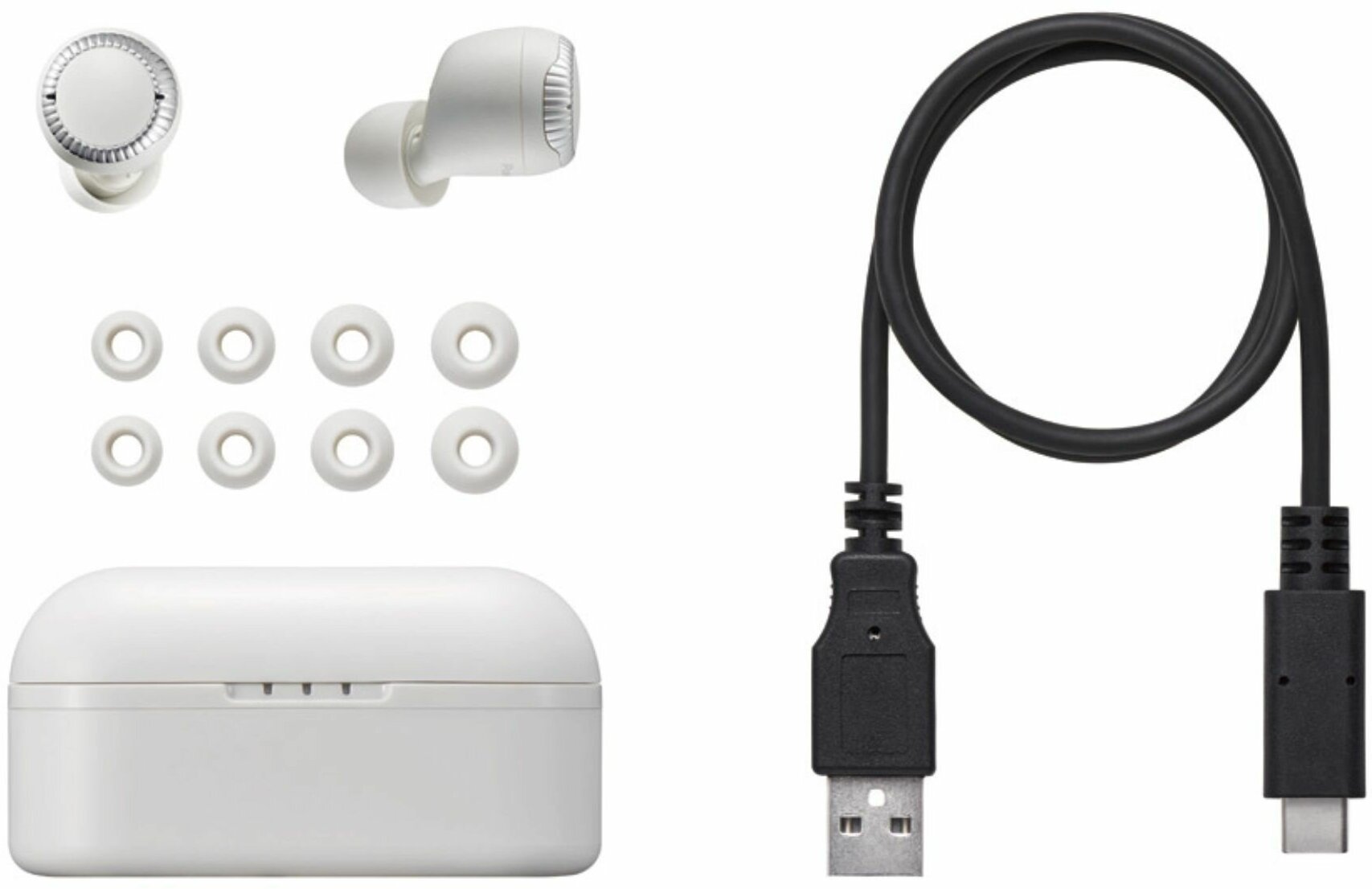 Наушники с микрофоном PANASONIC , Bluetooth, вкладыши, белый - фото №20