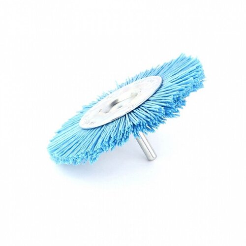 600591-0182 Щетка дисковая Д10010 с хв-м д6 ворс синий полимер абразив P180 для дрели осборн код 1-137 785₽