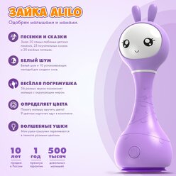 Интерактивная музыкальная игрушка Умный зайка alilo R1. Распознавание цветов. Для мальчиков, девочек