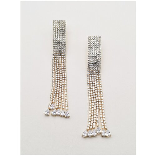 ЕН211123035 Серьги стразы