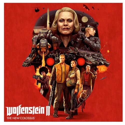 Wolfenstein 2 New Colossus (Nintendo Switch - Цифровая версия) (EU)