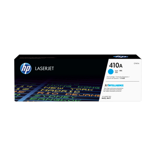 Картридж HP 410A CF411A голубой для HP LJ Pro M452, M477 (2300стр.) картридж для hp color lj m452 m477 cf410a 410a ч 2 3k uniton premium green line eco protected