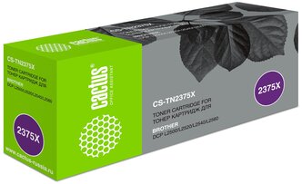 Картридж лазерный CACTUS CS-TN2375X, для Brother DCP L2500/L2520/L2540/L2560, ресурс 5200 страниц