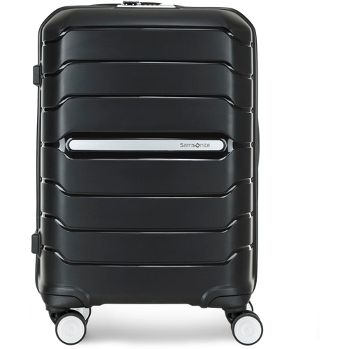 Чемодан Samsonite, поликарбонат, 37 л, черный